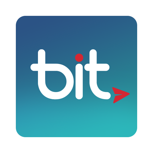 Bit logo vector